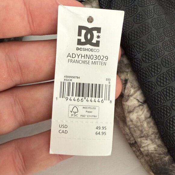 NWT DC Mossy Oak Terra Coyote Camo Franchise Mittens - Picture 7 of 12